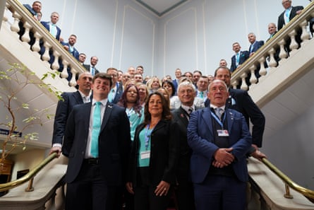 Reform councillors posing for a photo