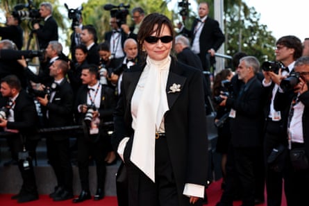 Juliette Binoche, among the professionals affected by the Canal + ban, in Cannes on 19 May 2026.