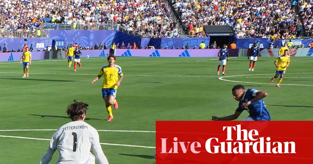 France v Sweden: World Cup 2026 last 32 – live