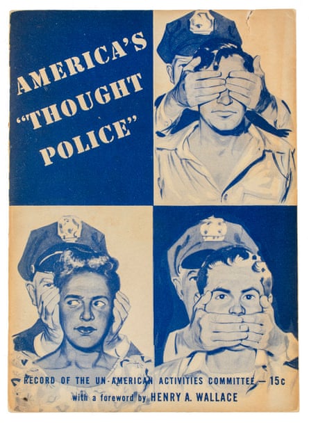 blue and tan poster