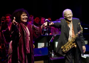 Dame Cleo Laine and Sir John Dankworth perform at the BBC Jazz Awards, London, July 2008