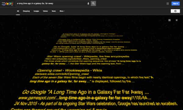 15 Fun Things To Type Into Google Technology The Guardian