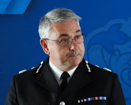 James Vaughan in police uniform