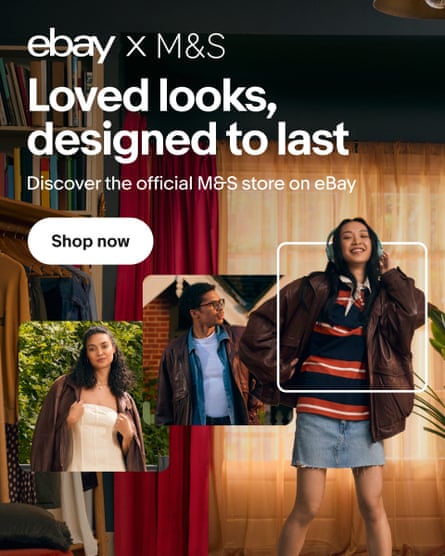 Image of eBay x Marks & Spencer launch campaign.