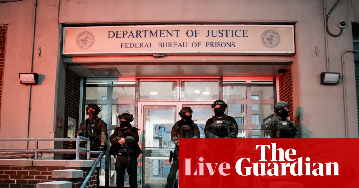 Maduro jailed in New York after audacious raid and capture – live | Nicolás Maduro Maduro jailed in New York after audacious raid and capture – live | Nicolás Maduro