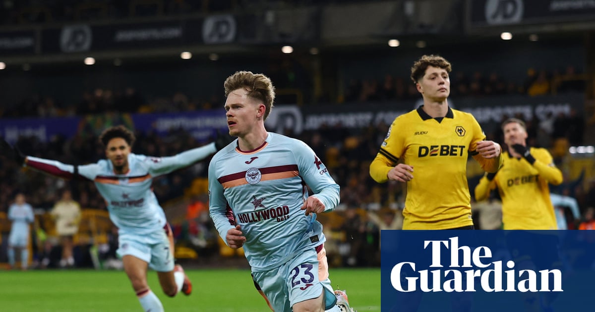 Wolves’ winless run continues as Keane Lewis-Potter doubles up for Brentford