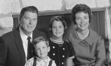 ‘It’s about looking at it from a different perspective’ … Ronald Reagan with Nancy, Patti and Ron Jnr in 1961.