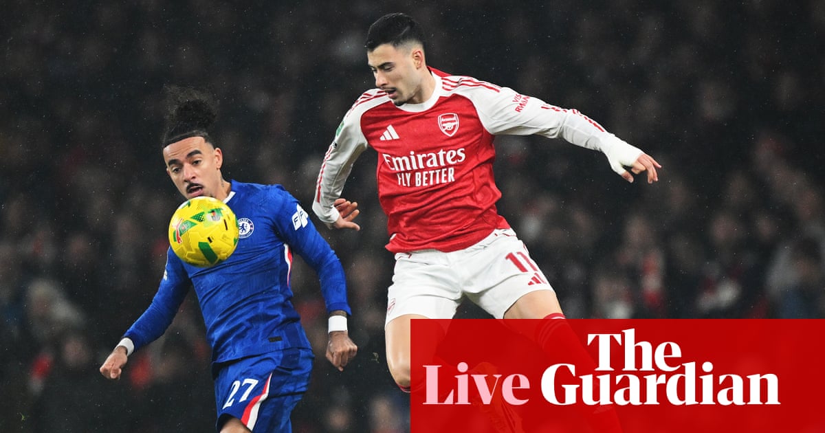 Arsenal v Chelsea: Carabao Cup semi-final, second leg – live