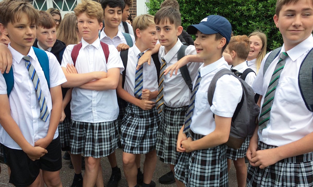 Teenage Boys Wear Skirts To School To Protest Against No Shorts Policy Schools The Guardian Teenage Boys Wear Skirts To School To Protest Against No Shorts Policy Schools The Guardian