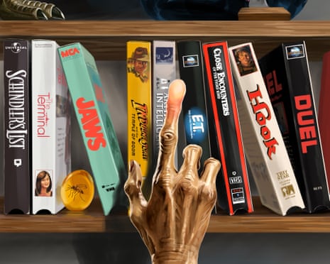 ET picking his favourite Spielberg DVD