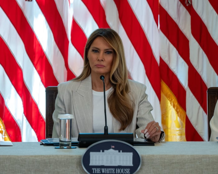 'The robots are here': Melania Trump hails AI's potential – video