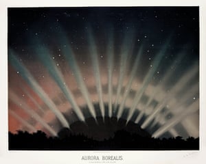 Aurora Borealis as observed March 1, 1872, at 9H. 25M. P.M., 1881, Étienne Léopold Trouvelot