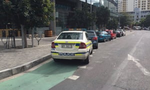 Bree Street, in Cape Town city centre.