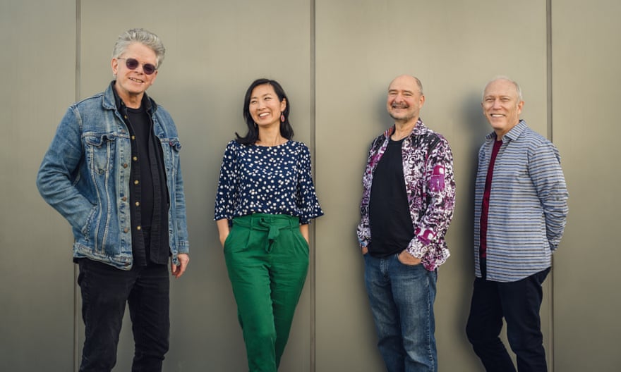 From left: David Harrington, Sunny Yang, John Sherba and Hank Dutt of Kronos Quartet.