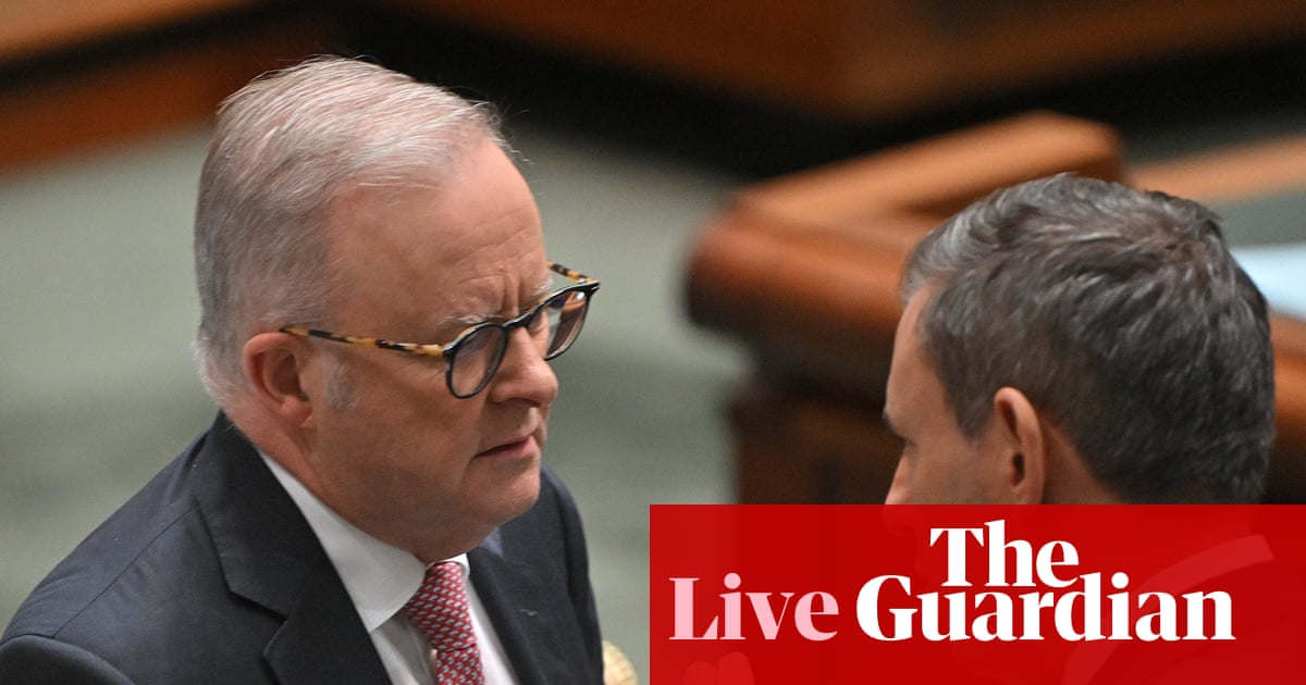Australia politics live: byelection for Sussan Ley’s Farrer seat to be held 9 May, speaker confirms as question time begins