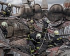 Under fire: Ukraine's wartime firefighters