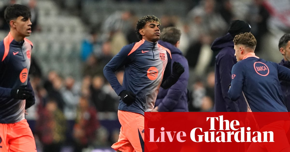 Newcastle v Barcelona, Atlético v Tottenham: Champions League last-16 first legs – live
