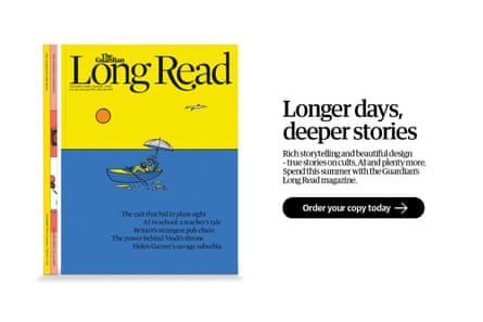 Long Read magazine advert