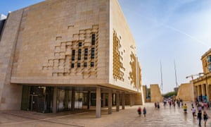 Parliament House in Valletta, Malta