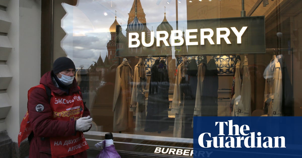 Burberry joins exodus of luxury brands from Russia