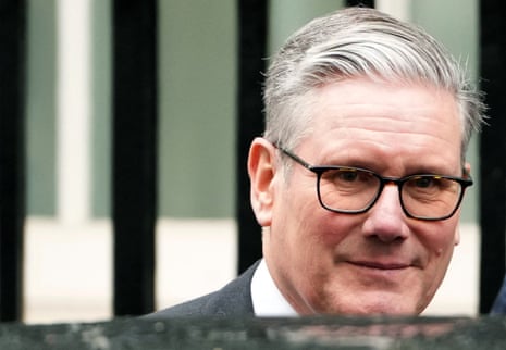 Keir Starmer leaving No 10 ahead of PMQs.