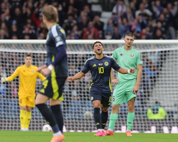 Scotland v Belarus: World Cup 2026 qualifying – live