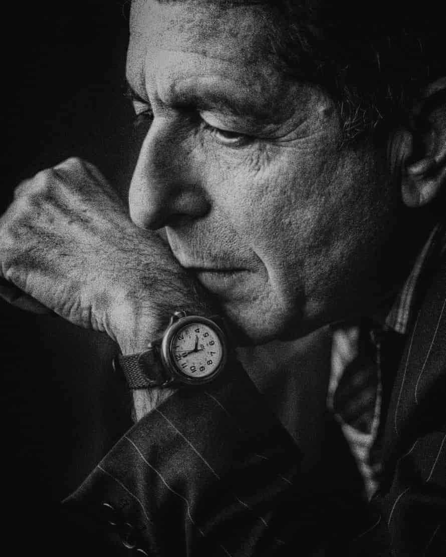 Leonard Cohen … Photographed in 1992.