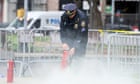 Person apparently sets self on fire outside Trump trial in New York