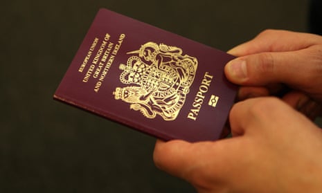 UK passport.