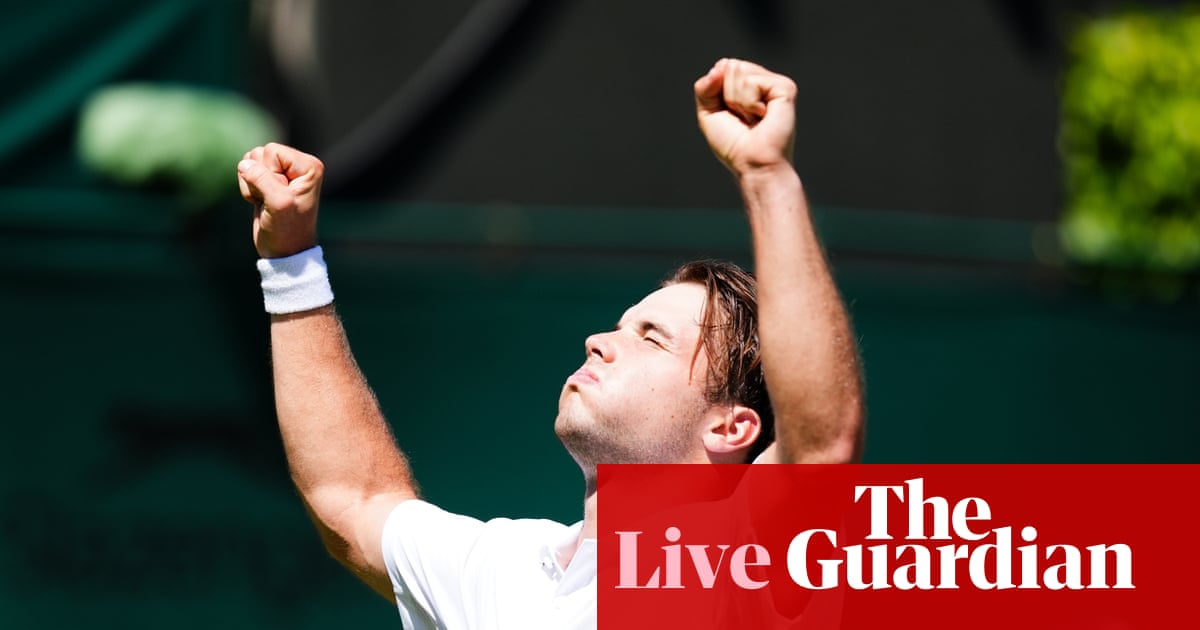 Wimbledon 2026: Britain’s Fery into third round; Keys sinks Swan; Swiatek v Pliskova – live