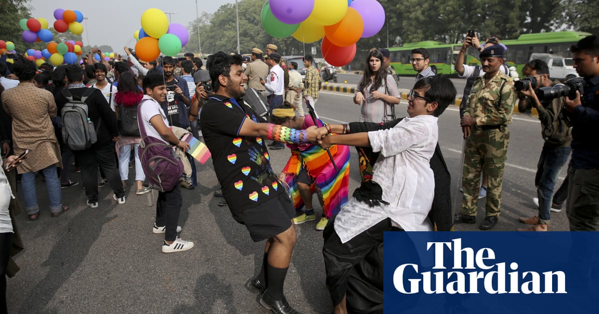 New Delhi Gay Parade In Pictures World News The Guardian 