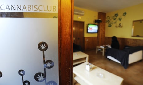 A private cannabis club in Madrid