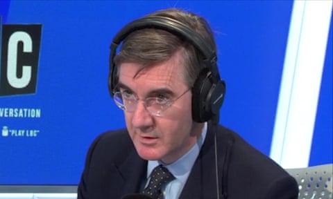 Jacob Rees-Mogg interviewed on LBC