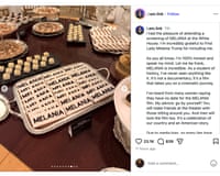 Melania's White House screeening