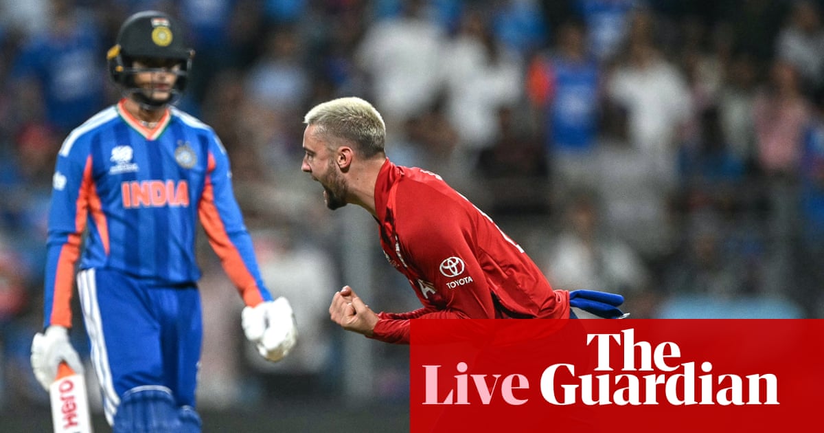 India v England: men’s T20 World Cup semi-final – live