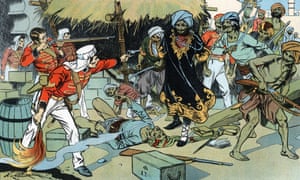 Asserting British rule during the war of independence, also known as the Indian mutiny, 1857. Photograph: Universal History Archive/Getty Images