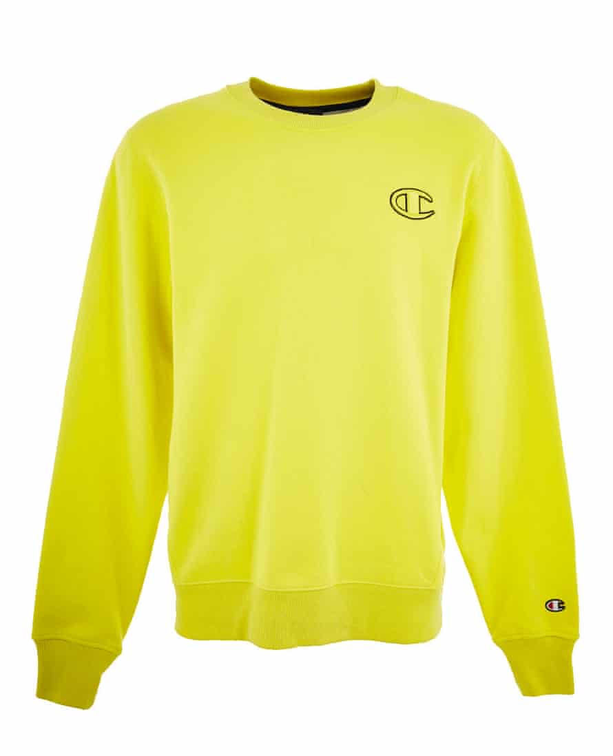 Thrift Yellow Champion sweatshire