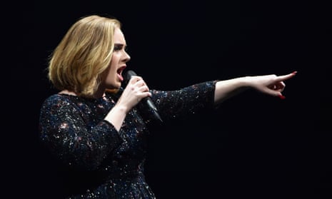 Adele … ‘Those toilets over there – they’re the cleanest.’ 