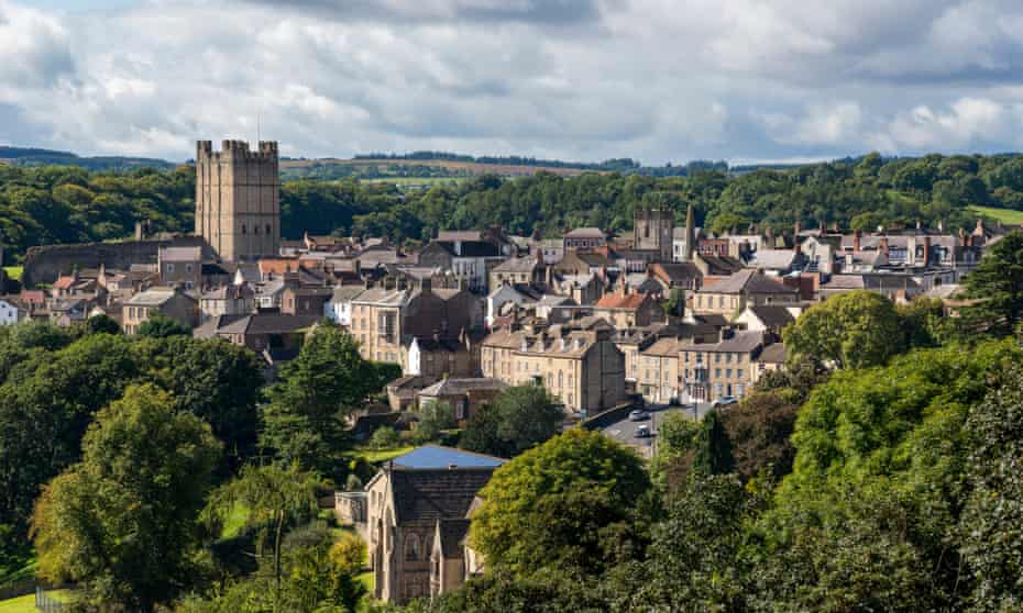 view of Richmond in North Yorkshire