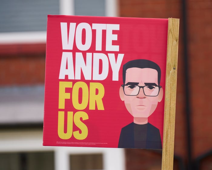 ‘Funny with a little anger’: illustrator on his ubiquitous image of Andy Burnham