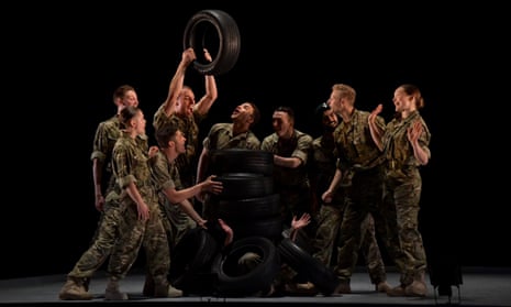 On manoeuvres … Rosie Kay Dance Company’s 10 Soldiers.