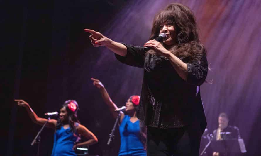 Ronnie Spector in concert at the Shepherd’s Bush Empire, London, UK, in December 2019.
