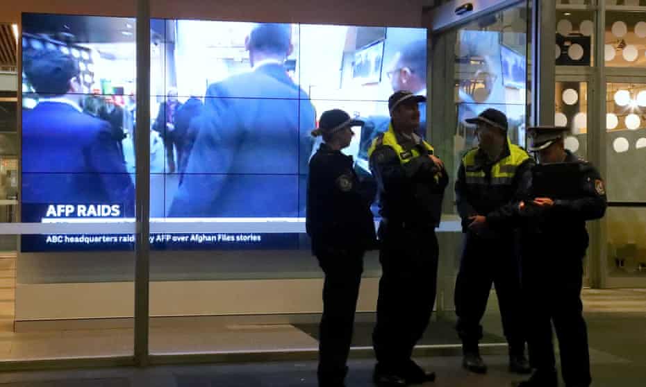 Australian federal police raided ABC headquarters on 5 June