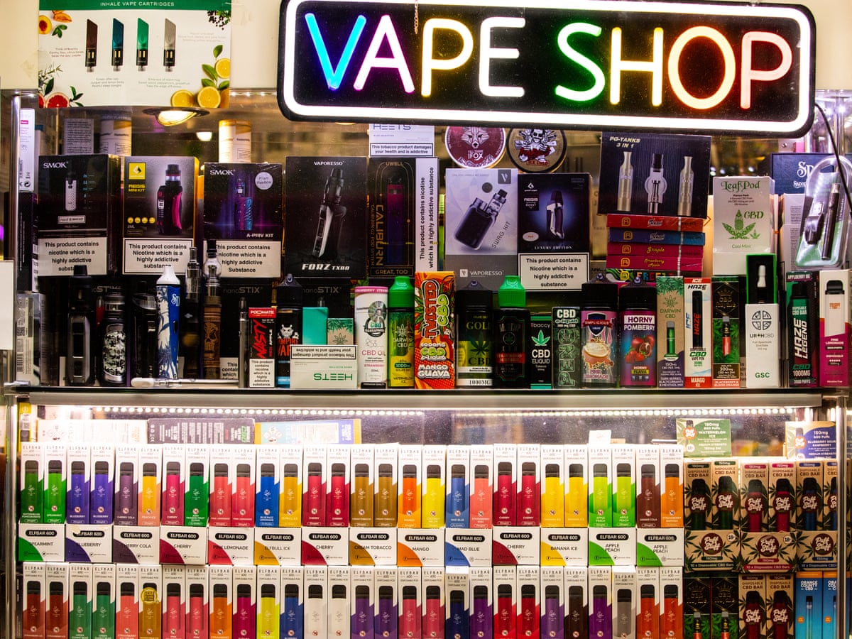 Number of vape shops in England rises by almost 1,200% in a decade | Communities | The Guardian Number of vape shops in England rises by almost 1,200% in a decade | Communities | The Guardian