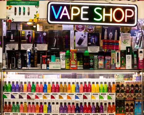 Number of vape shops in England rises by almost 1,200% in a decade | Communities | The Guardian Number of vape shops in England rises by almost 1,200% in a decade | Communities | The Guardian