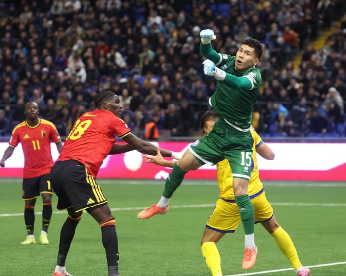World Cup roundup: Anarbekov heroics deny Belgium; Spain on verge of qualifying