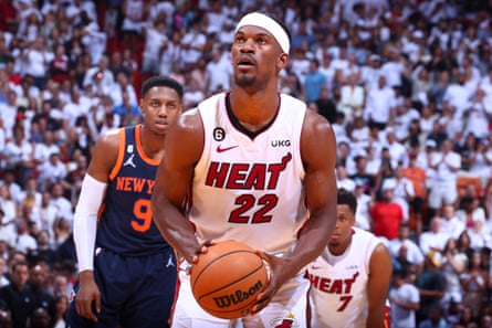 Jimmy Butler scored 24 points to lead the Miami Heat back to the Eastern Conference finals on Friday night.