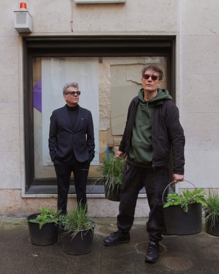 Andi Toma (left) and Jan St Werner of Mouse on Mars.