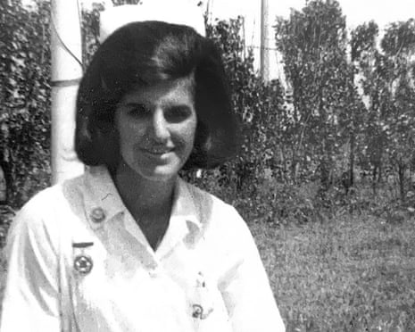 Veronica Smith in the 1970s, when she was working as a nurse at Royal Free hospital in London