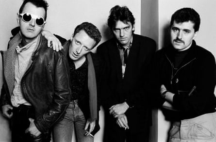 Robyn Hitchcock and the Egyptians in 1985 … from left: Roger Jackson, Andy Metcalfe, Robyn Hitchcock and Morris Windsor.